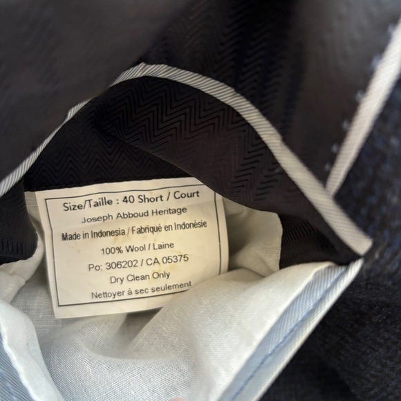 Blue Wool Blazer - Picture 3 of 12